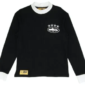 Corteiz 4Starz Alcatraz Waffle Longsleeve Shirt Black